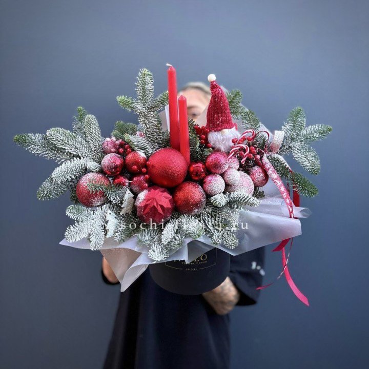 Композиция "Мери крисмас ред" в Ярославле