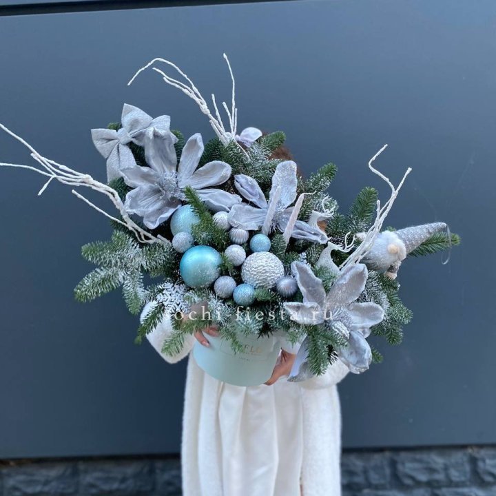 Композиция "Снежный цветок" в Ярославле