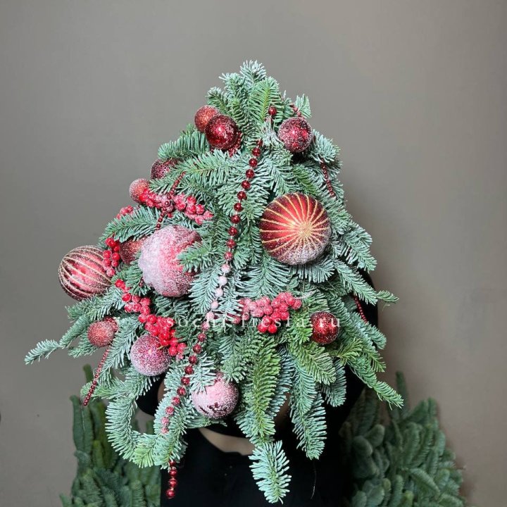 Ёлка красная в Ярославле