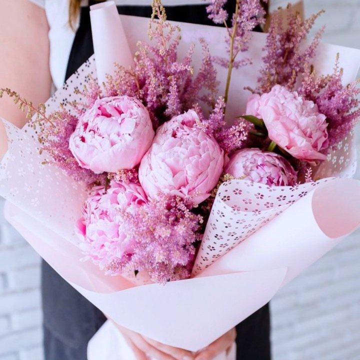 Букет пионов "Мелиса" в Ярославле