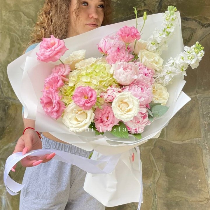 Букет с пионами №3 в Ярославле