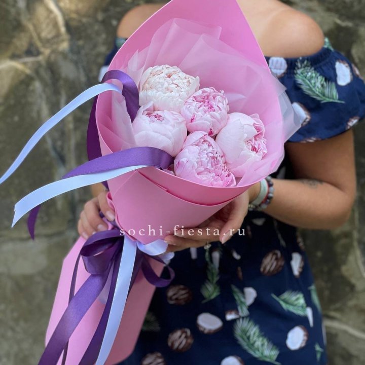 Букет пионов "НАЙ" в Ярославле