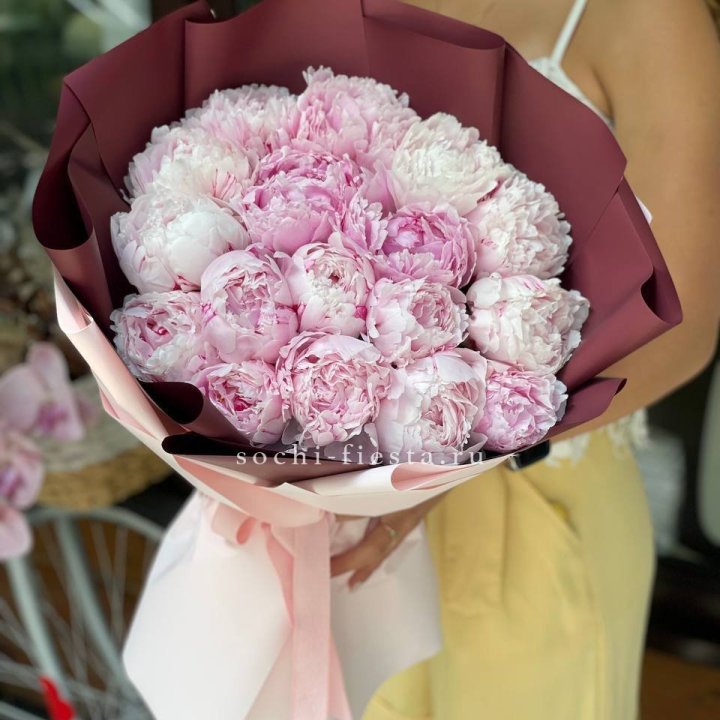 Букет с пионами №5 в Ярославле