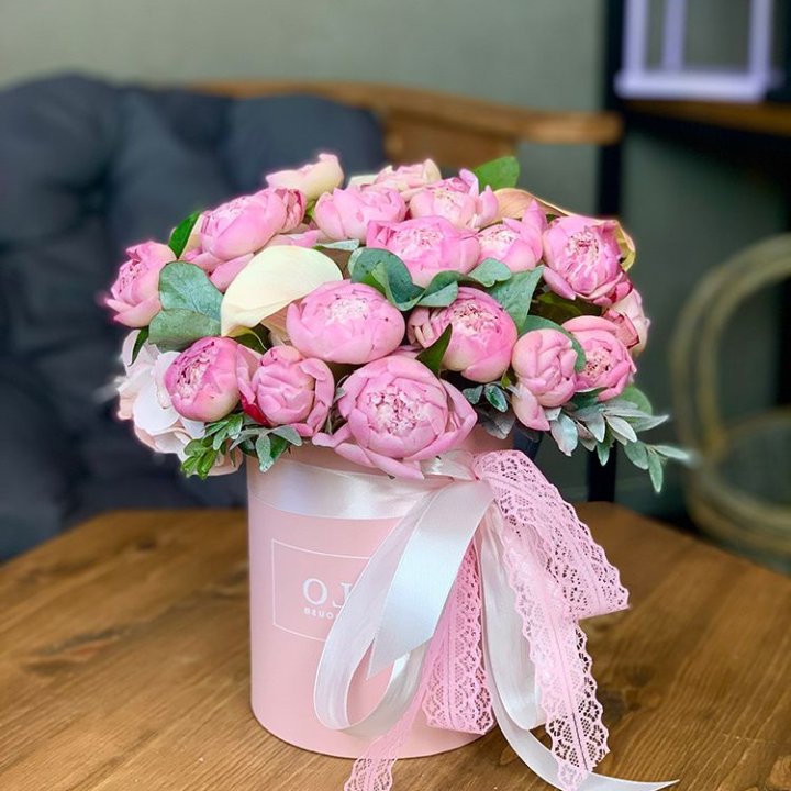 Композиция с пионами №1 в Ярославле