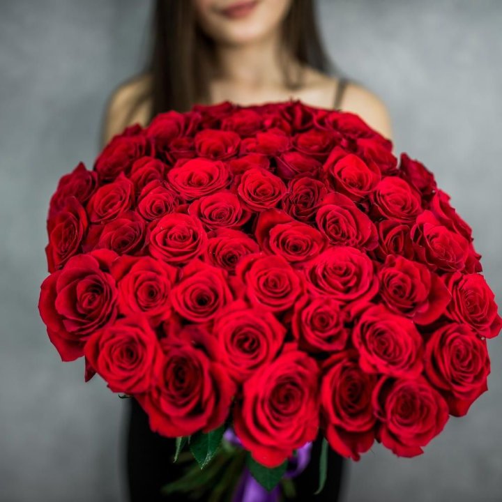 51 красная роза в Ярославле