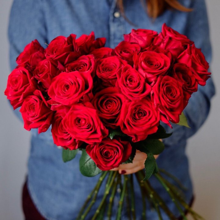 25 красных роз в Ярославле