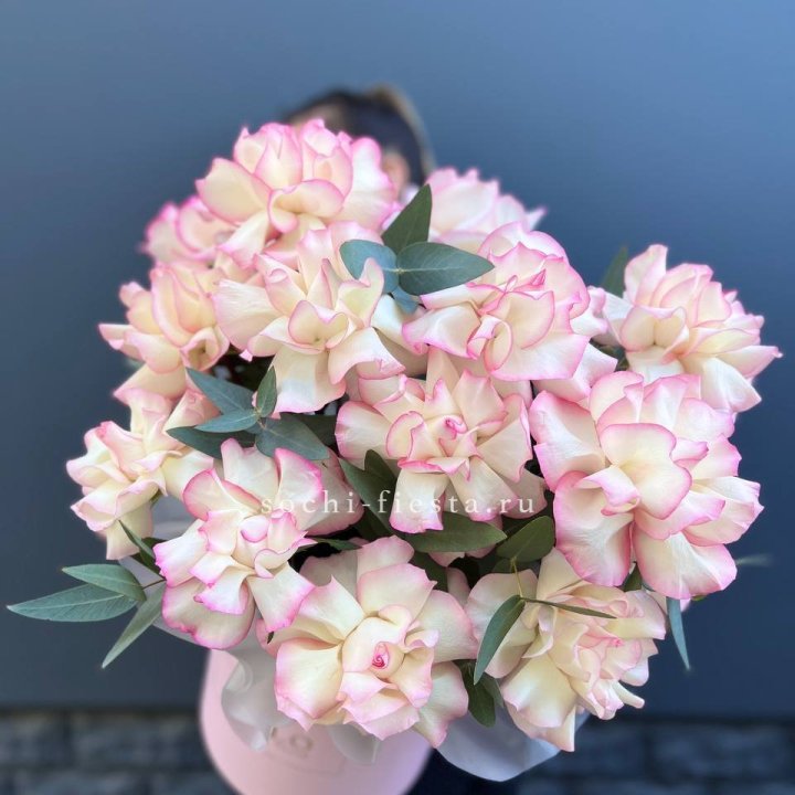 15 Французских роз Джумилия в боксе в Ярославле