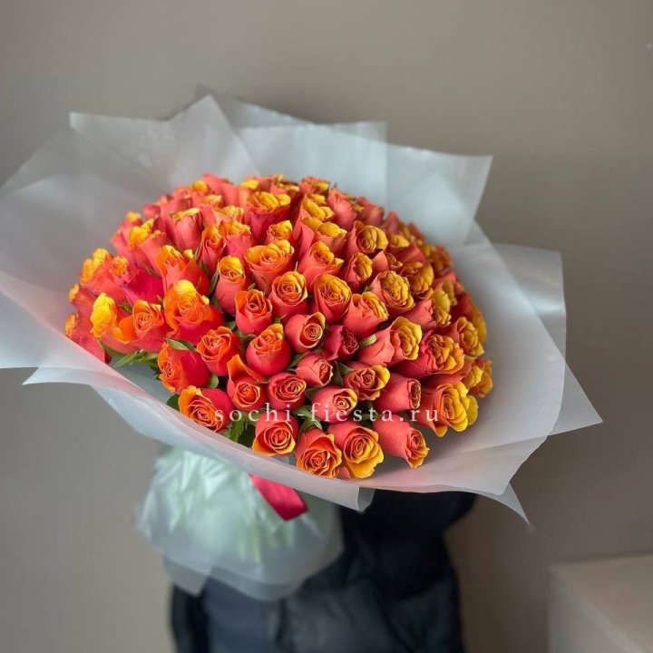 101 кенийская огненная роза  в Ярославле