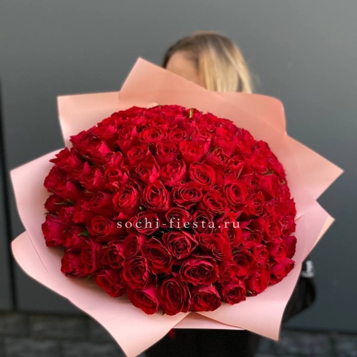 101 роза мадам ред в Ярославле