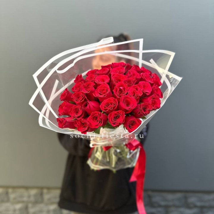 31 красная роза в Ярославле