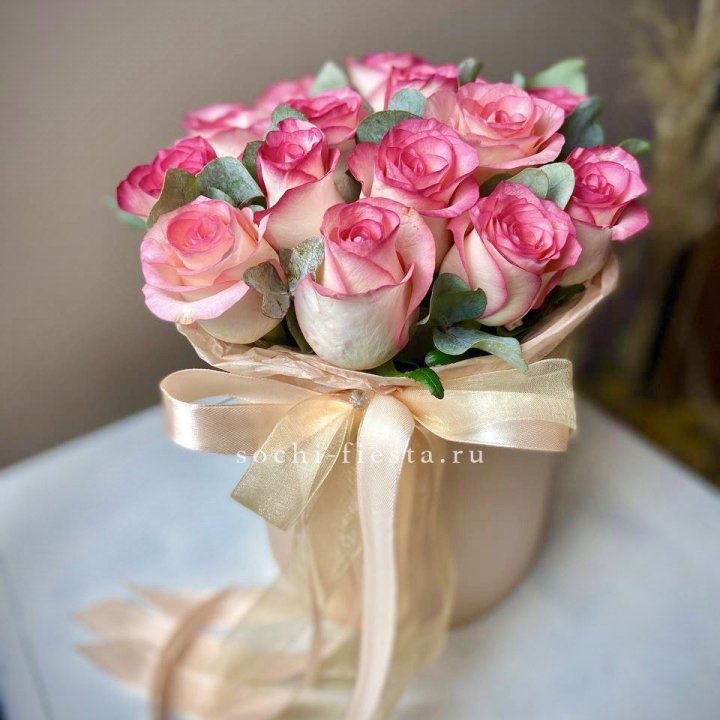 19 Роз Джумилия в коробке в Ярославле