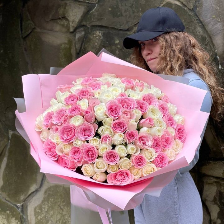 101 роза Миксбери в Ярославле