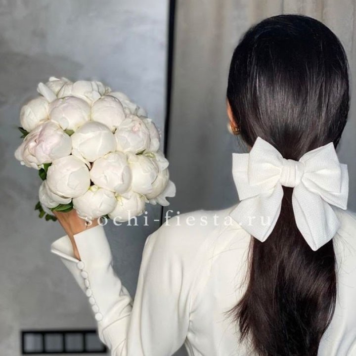 Свадебный букет пионов в Ярославле