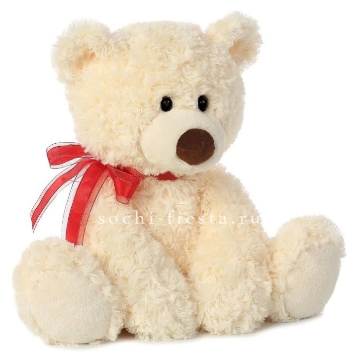Белый плюшевый мишка  в Ярославле