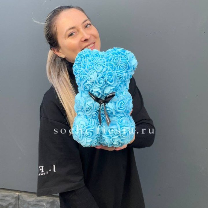 Игрушка медведь голубая в Ярославле