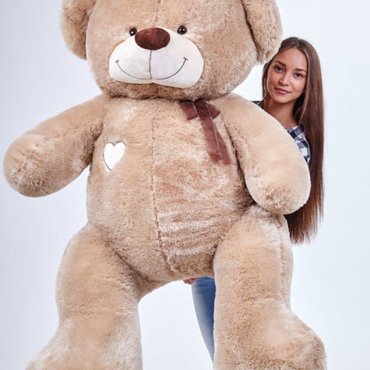 Бурый плюшевый мишка большой в Ярославле