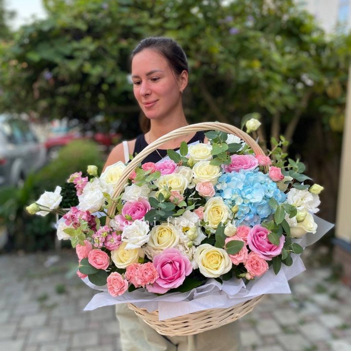 Цветочная корзина №2 в Ярославле