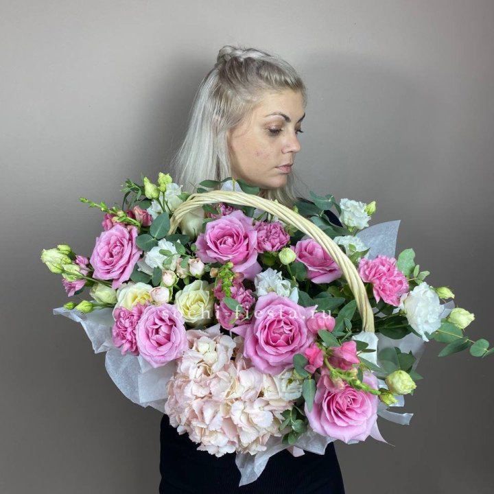 Цветочная корзина № 5 в Ярославле