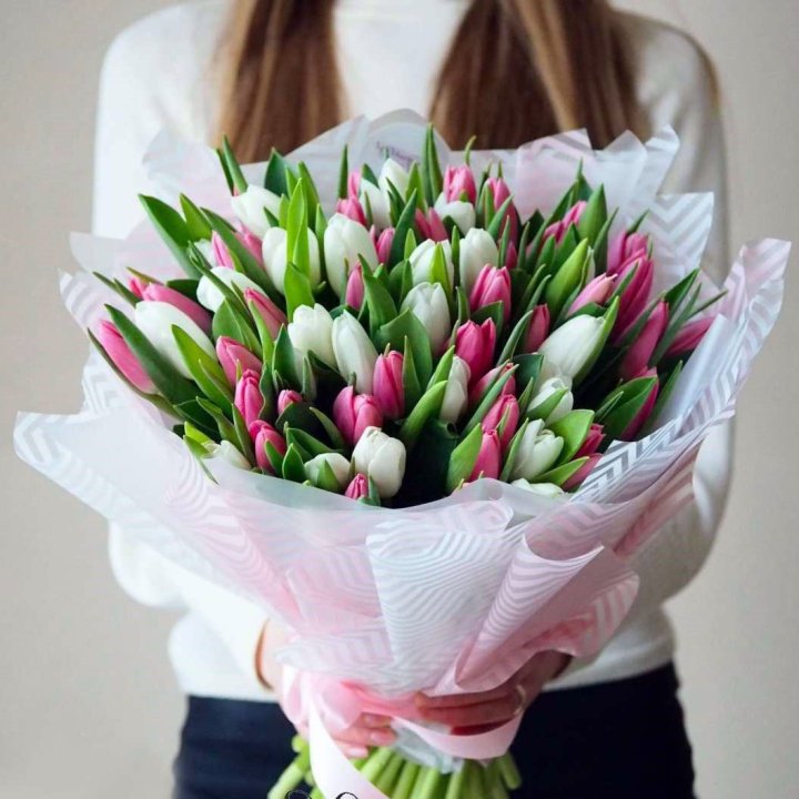 Букет тюльпанов "Лолита" в Ярославле