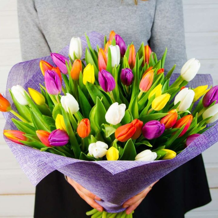 51 тюльпан "Рандом" №2 в Ярославле