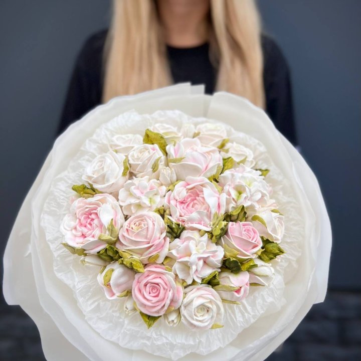 Сладкий букет из ЗЕФИРА нежный в Ярославле